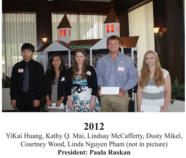 2012 FBFN Foundation Scholarship Recipients
