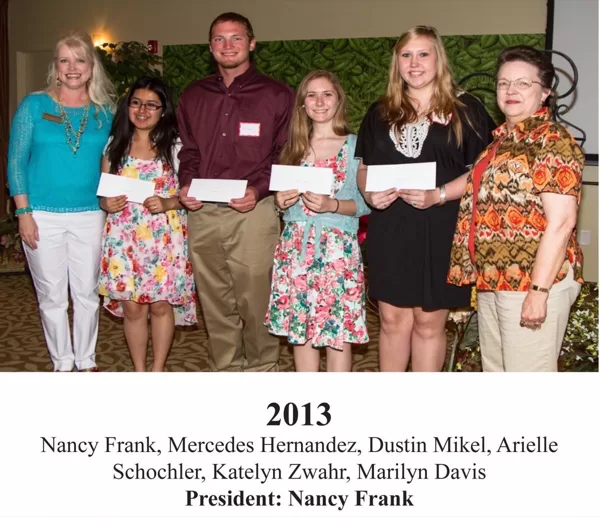 2013 FBFN Foundation Scholarship Recipients