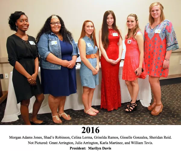 2016 FBFN Foundation Scholarship Recipients