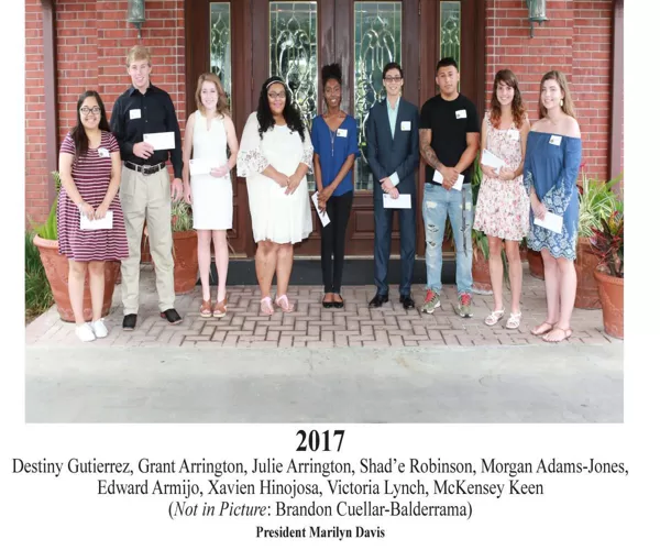 2017 FBFN Foundation Scholarship Recipients