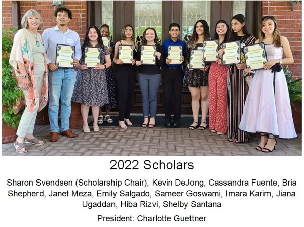 2022 FBFN Foundation Scholarship Recipients