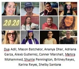 2020 FBFN Foundation Scholarship Recipients